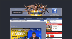 Desktop Screenshot of gonzague.tv