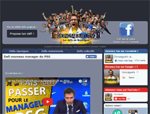 Tablet Screenshot of gonzague.tv